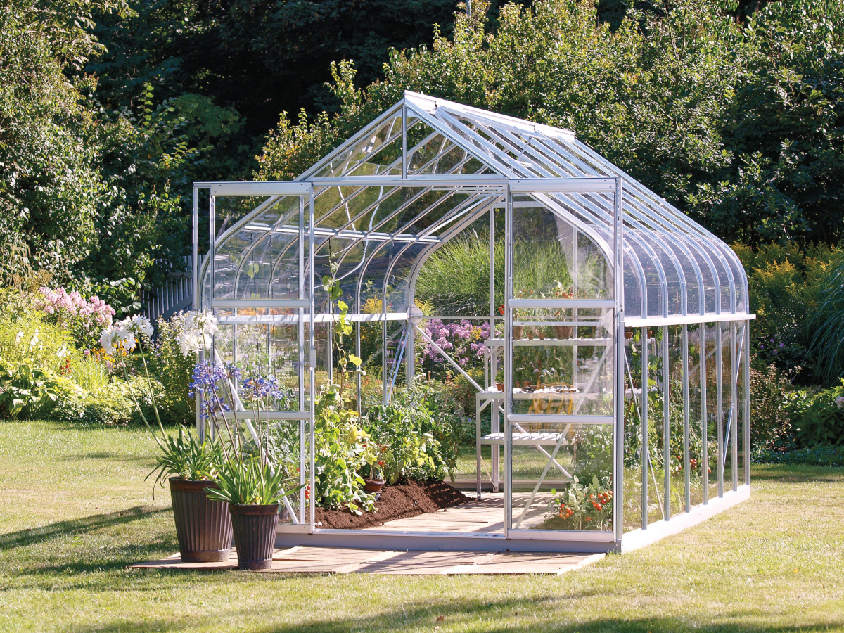 Vitavia Gewächshaus Diana 11500 ESG 3mm, alu