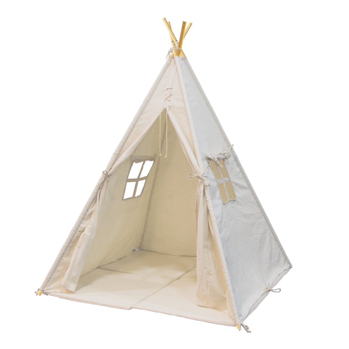 Kinder-Tipi Alba, Spielzelt creme