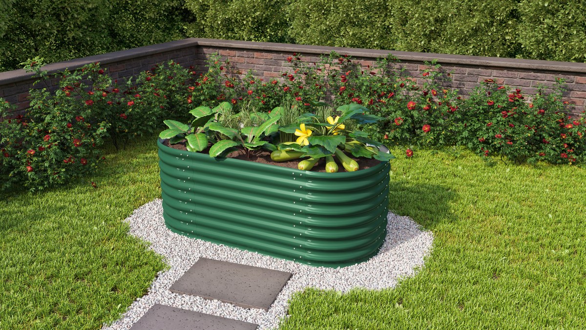 Vitavia Hochbeet Vita BASIC 630, seegras