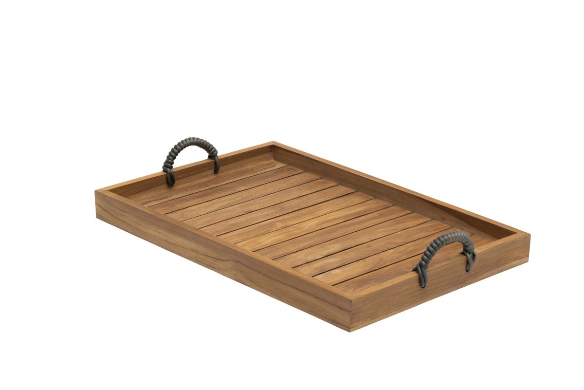 Himmelsnäs Teak-Tablett 40x60x11 cm von Hillerstorp