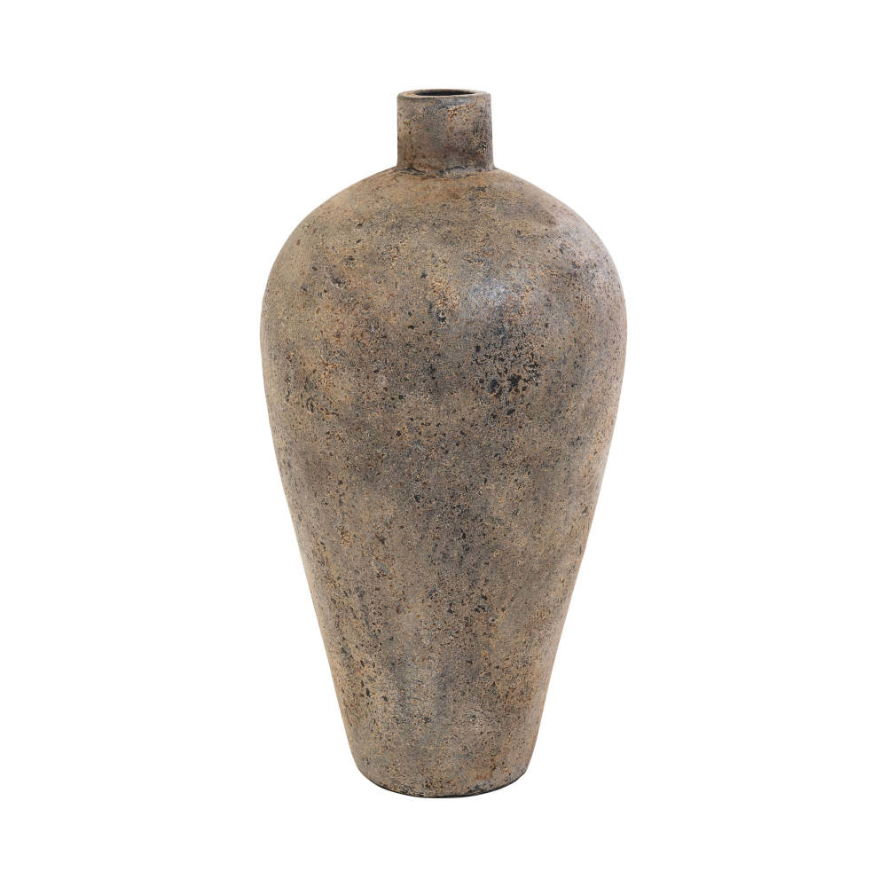 Terracotta Deko-Vase, Corvo Ø32x60cm