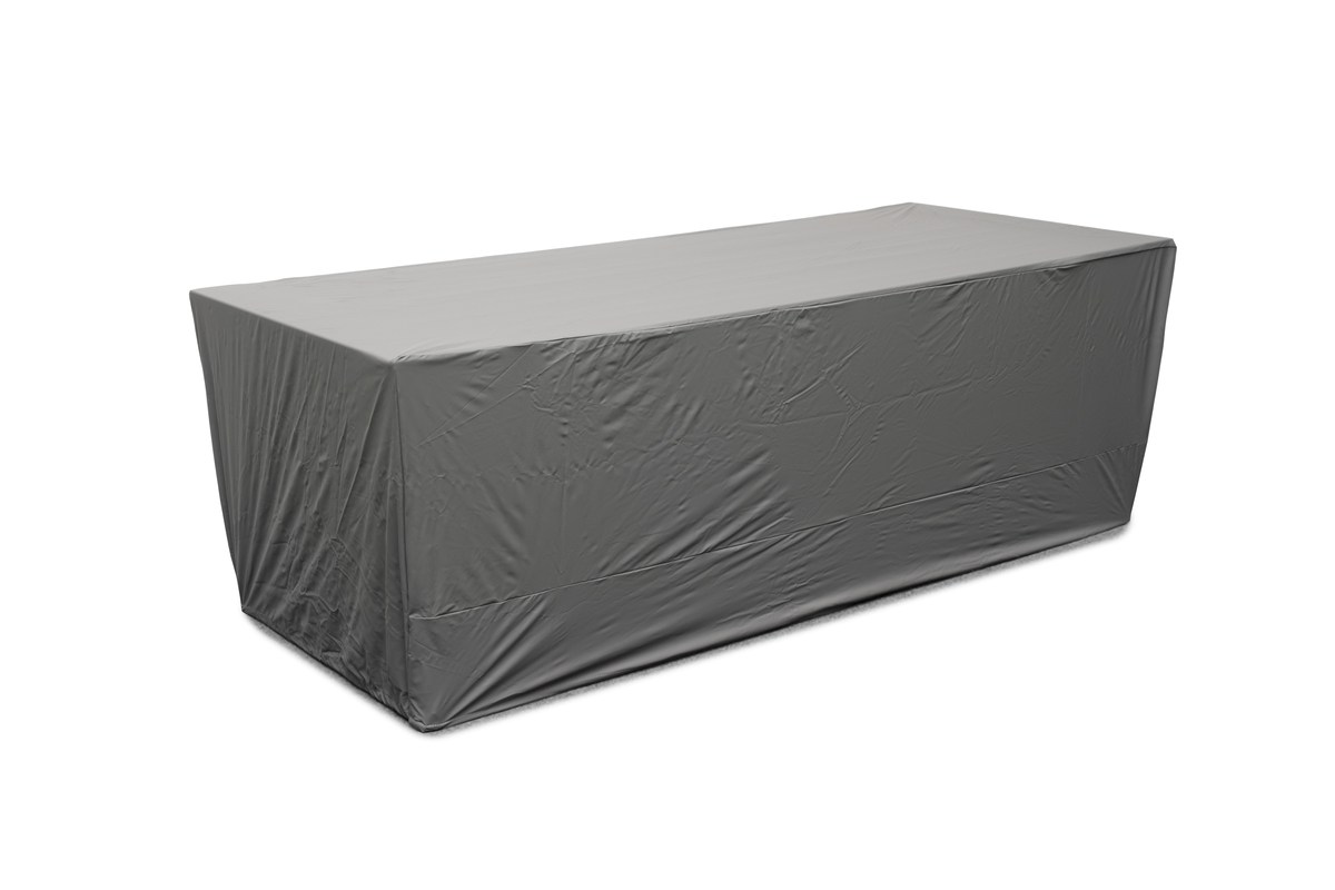 Schutzhülle grau 221x90x74 cm für Gartentische bis 220x90 cm