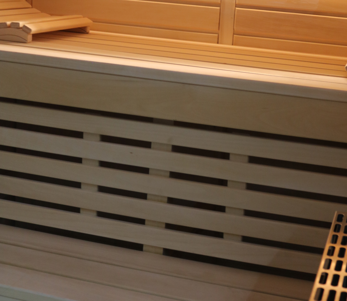 Elementsauna "Premium" 150x150 cm, 69 mm Espe/MDF