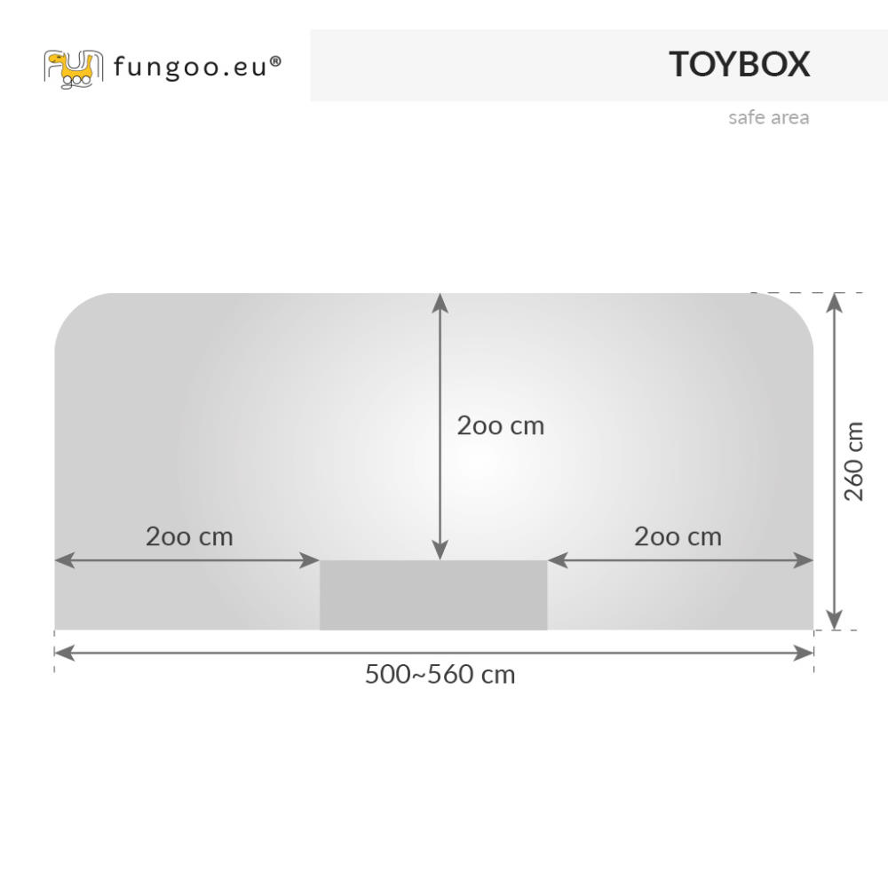 Fungoo Spielzeugbox-Modul TOYBOX für Spieltürme