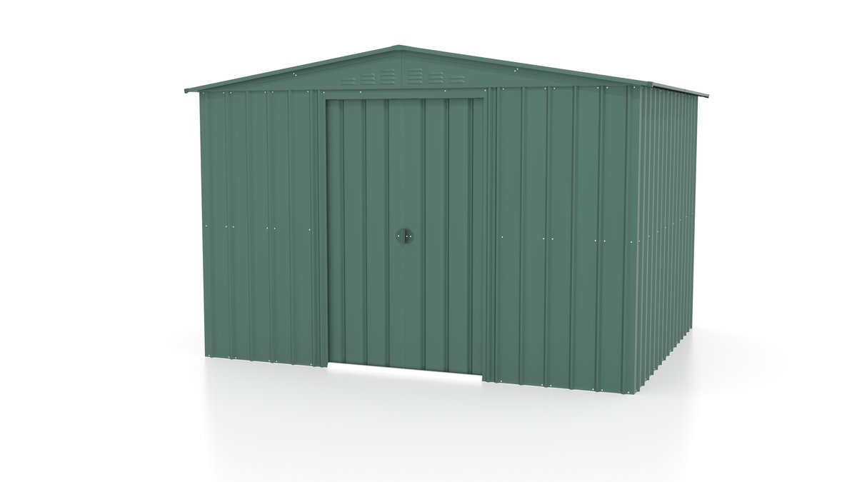 Gerätehaus Dream Gartenmanager 108, jade 308 x 247 cm