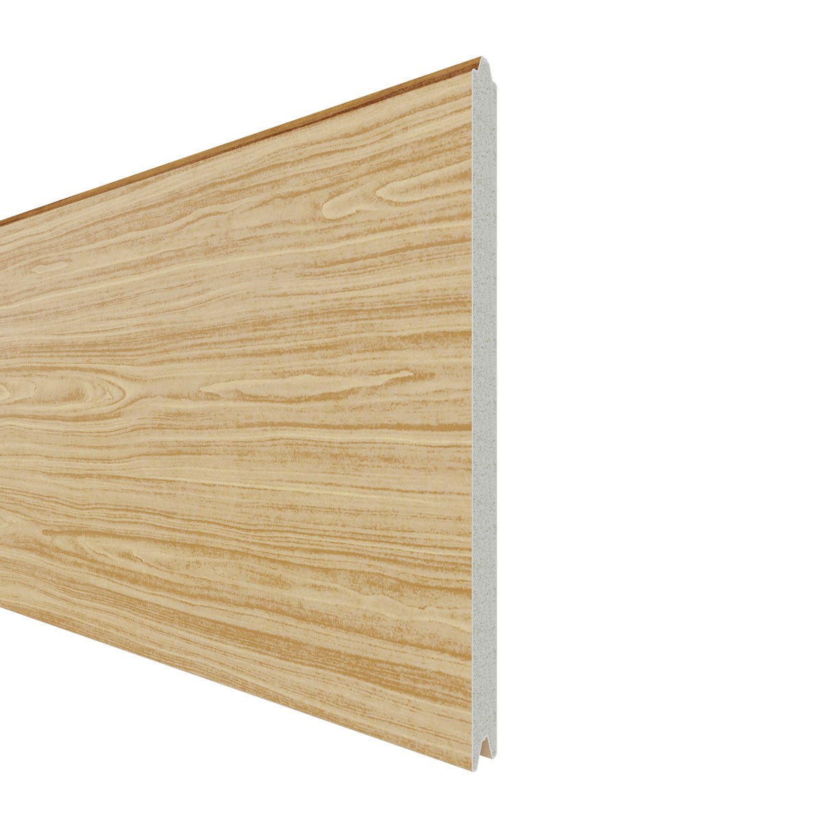 SYSTEM ALU XL Sichtschutzprofil Lärche-Dekor einzeln 238x2x30 cm von TraumGarten