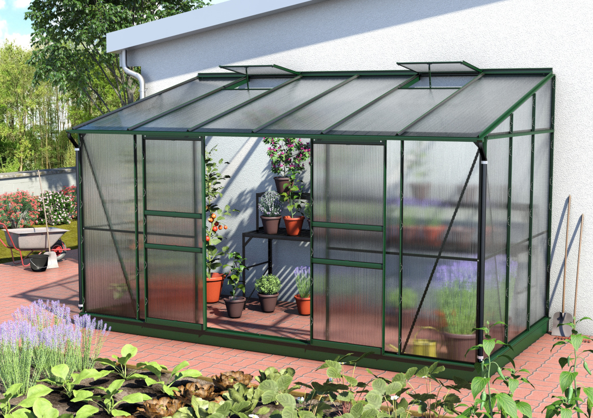 Vitavia Gewächshaus Ida 7800 HKP 4mm, smaragd