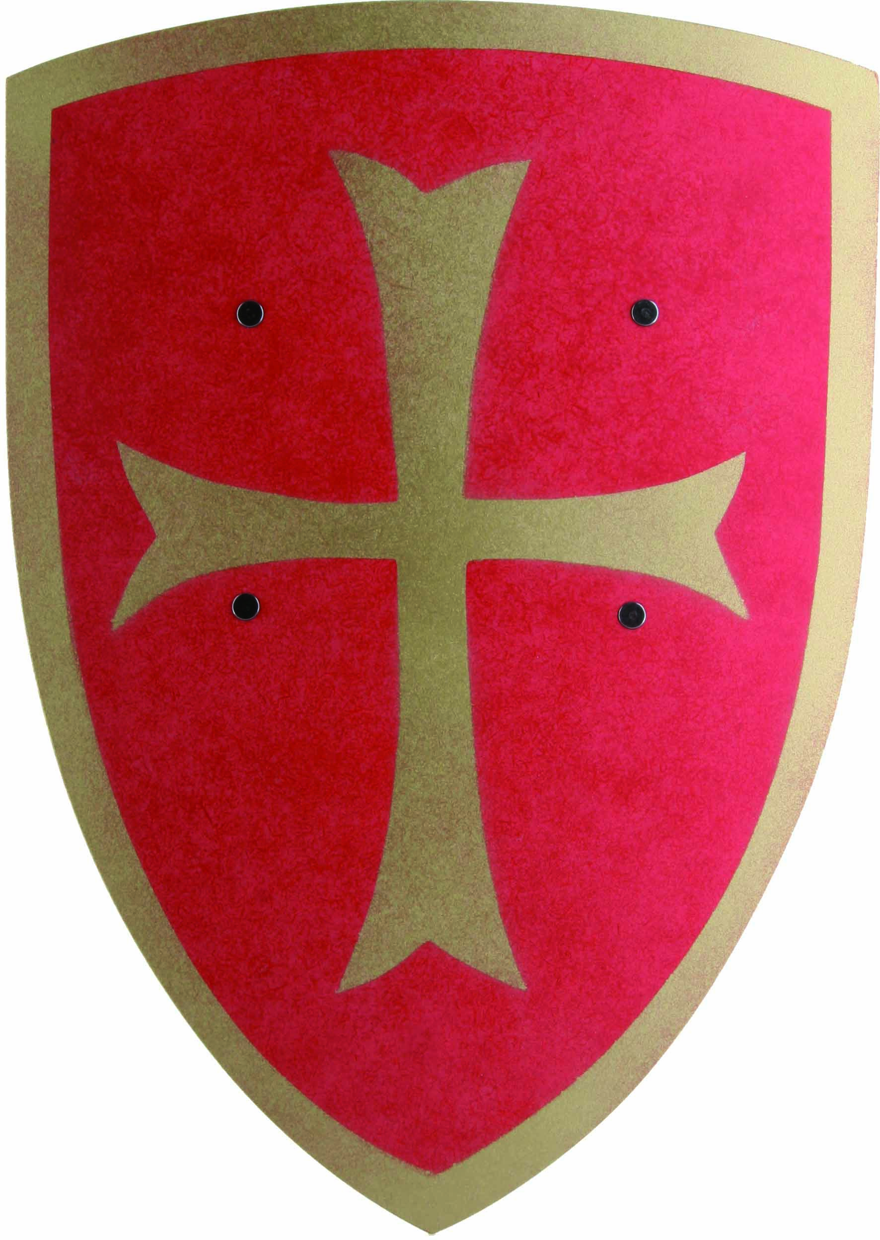 Schild groß, Kreuzritter
