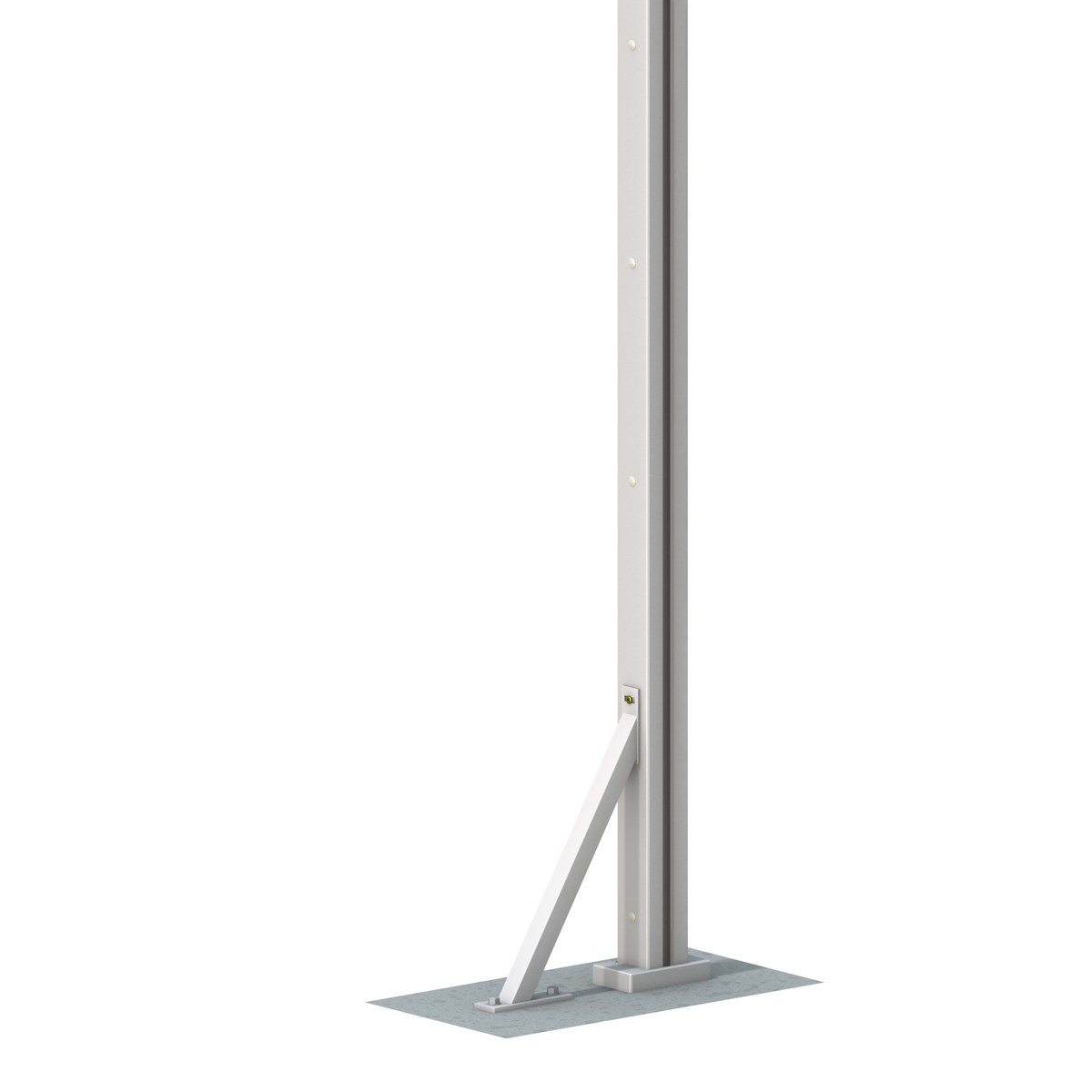 Windanker Plus Stahl silber, Höhe 42/Tiefe 30 cm, von TraumGarten