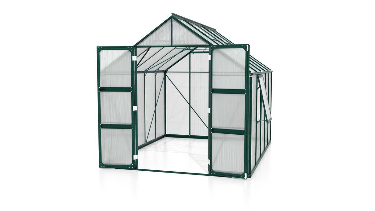 Vitavia Gewächshaus Olymp 8300 HKP6mm, smaragd