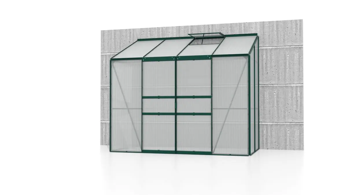 Vitavia Gewächshaus Ida 3300 HKP 4mm, smaragd