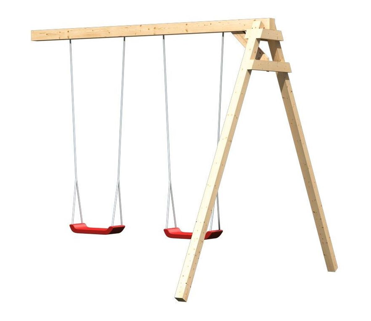 Schaukelanbau Doppel für Lotti/Danny/Frieda/Luis, Karibu