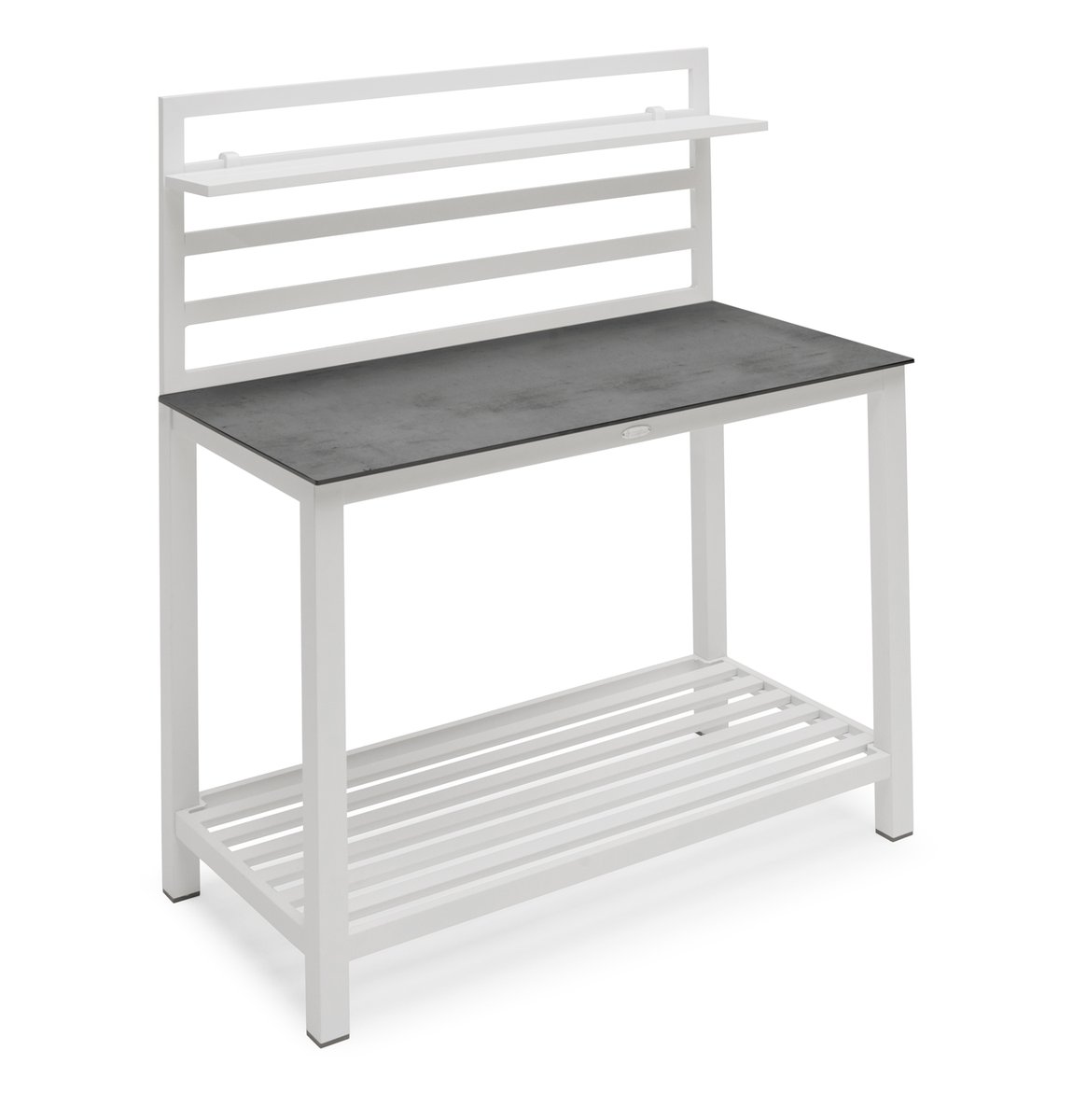 Åminne Küchenmodul / Arbeitstisch / Werkbank 120x141x60 cm, Aluminium