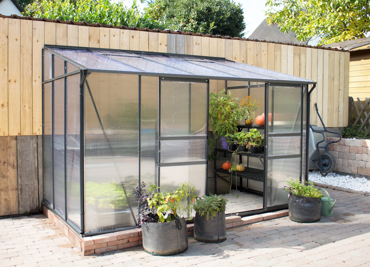 Vitavia Gewächshaus Ida 6500 HKP 4mm, schwarz