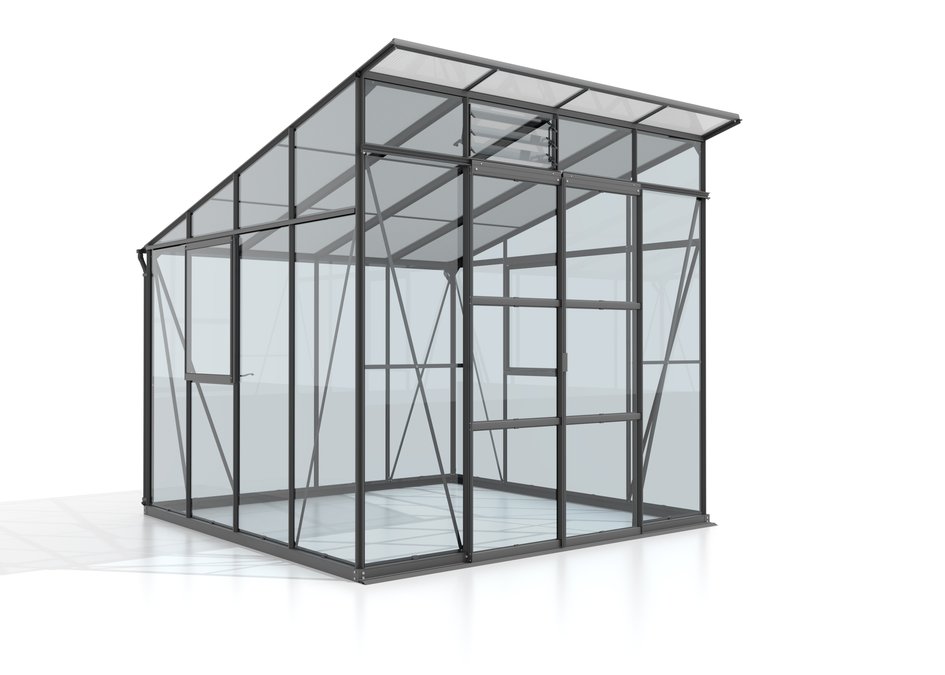 Vitavia Gewächshaus Playa 7600 ESG/HKP, schwarz 