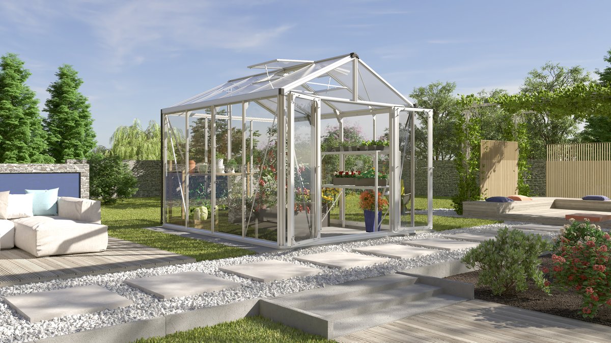 Vitavia Gewächshaus Zeus Comfort 8100 ESG/HKP