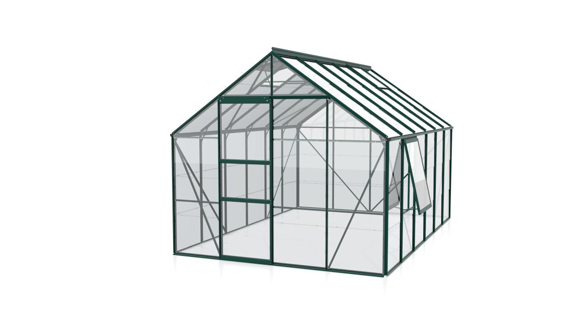 Vitavia Gewächshaus Meridian 1 9900 ESG3mm, smaragd