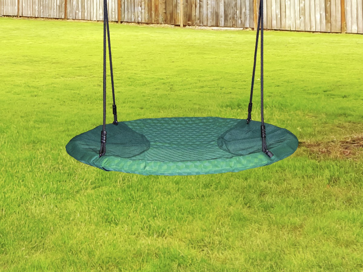 Spielturm Beach Tower Summer Nest Swing braun mit Rutsche grau