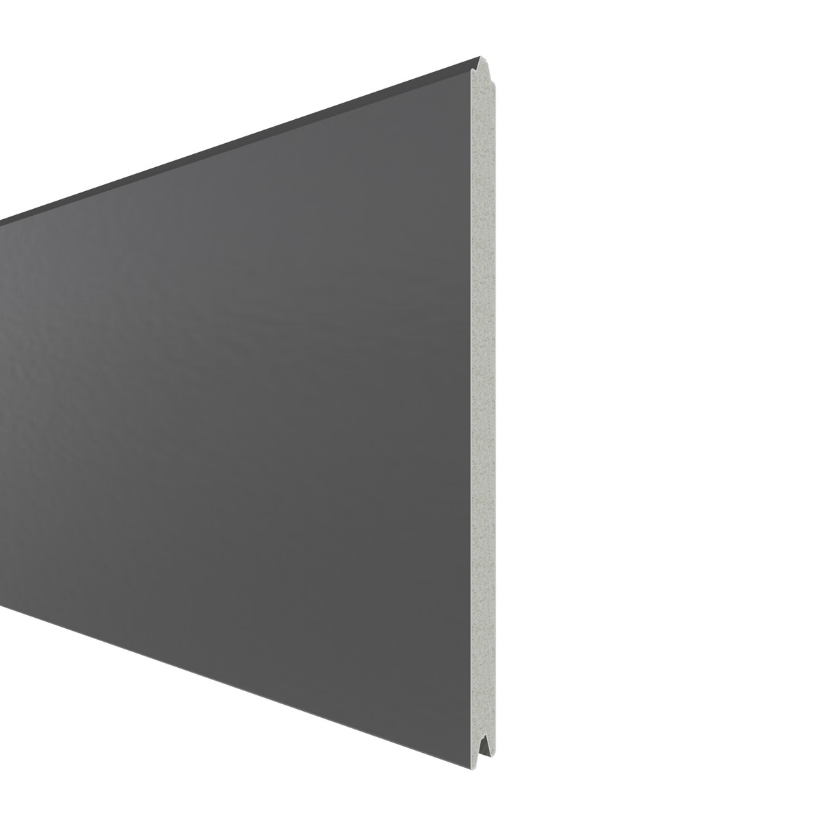 SYSTEM ALU XL Sichtschutzprofil anthrazit einzeln 238x2x30 cm von TraumGarten