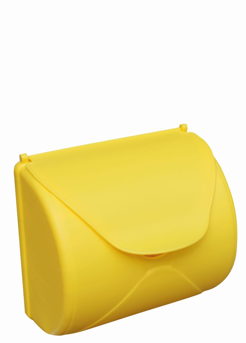 Kinder-Briefkasten, Kunststoff gelb, Karibu