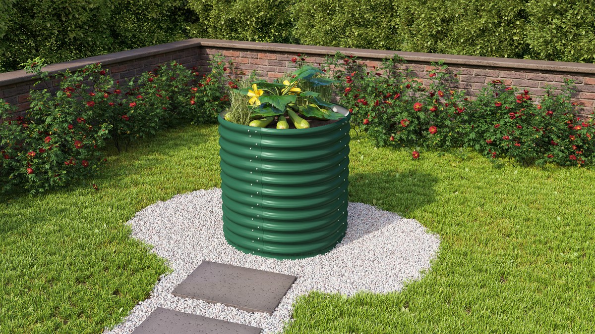 Vitavia Hochbeet Vita RUND 858, seegras