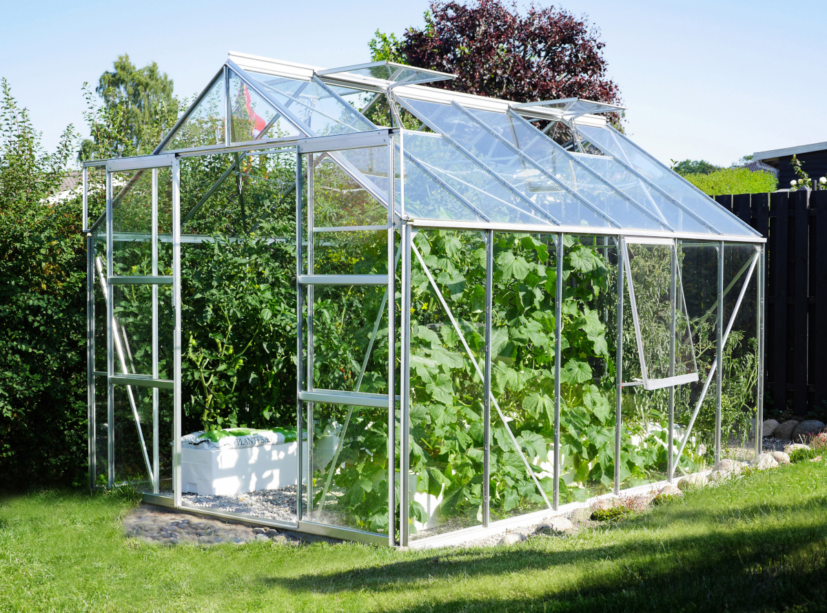 Vitavia Gewächshaus Jupiter 9900 ESG 3mm, alu