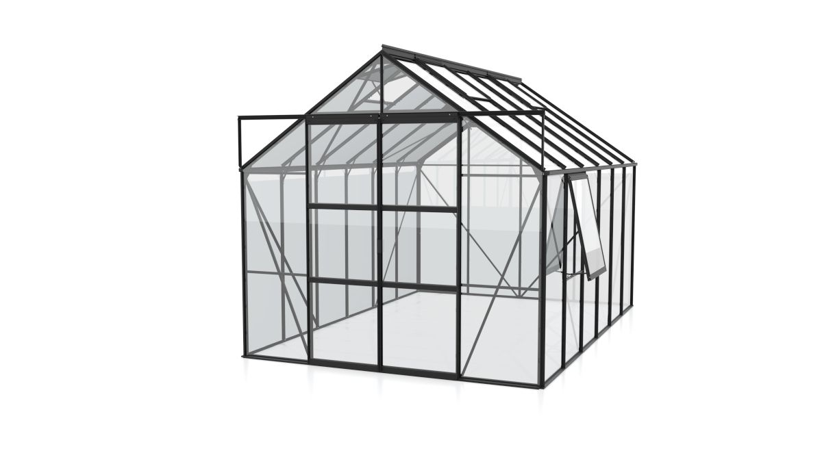 Vitavia Gewächshaus Jupiter 9900 ESG 3mm, schwarz