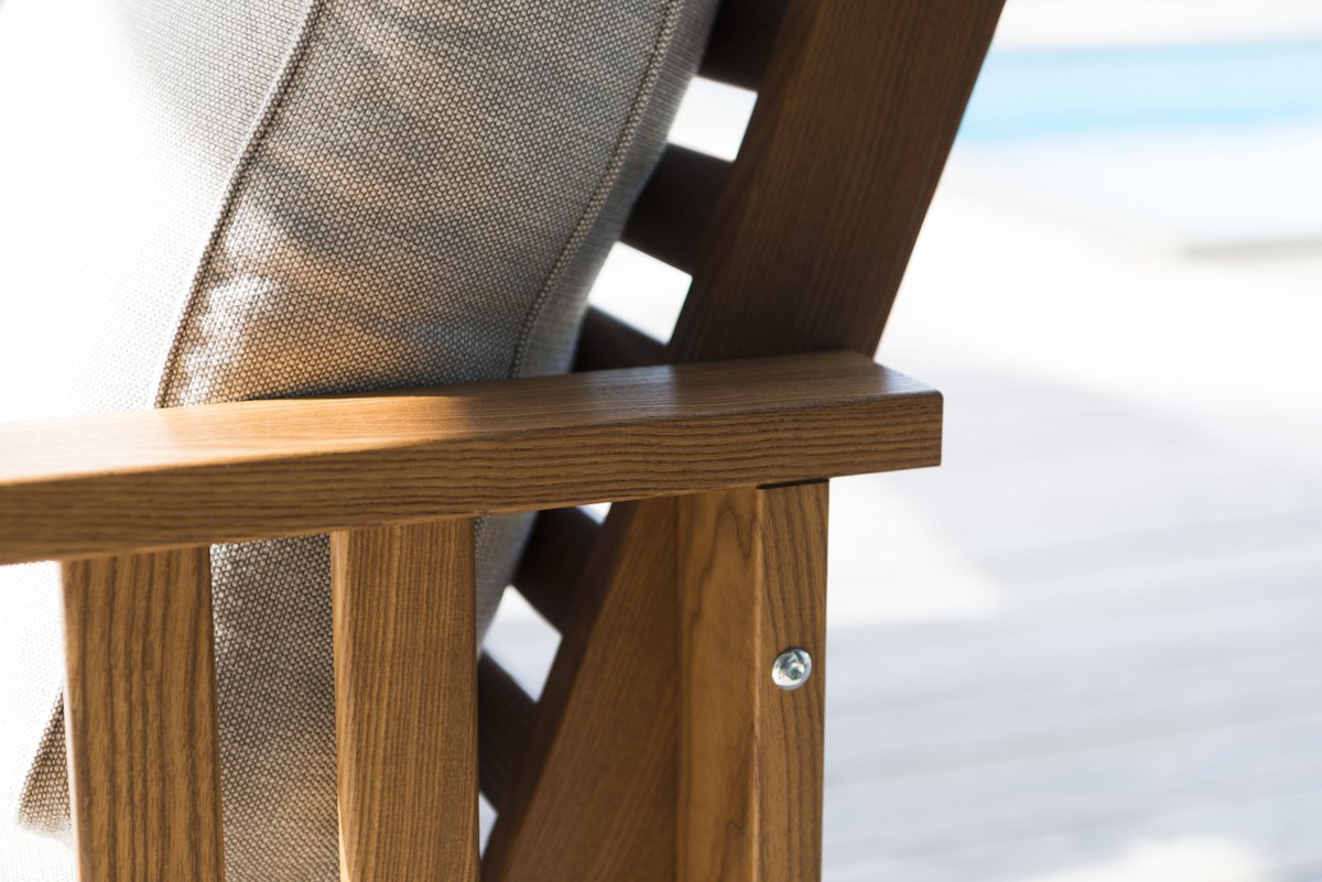 Gotland Lounge-Sessel aus Thermoesche von Hillerstorp