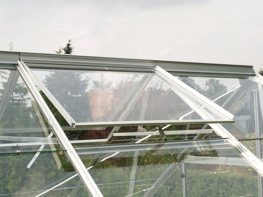 Alu-Dachfenster ohne Glas für Vitavia Gewächshäuser