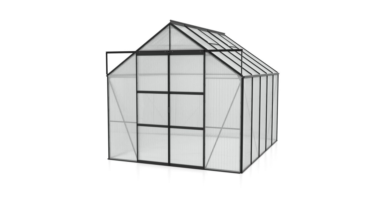 Vitavia Gewächshaus Uranus 8300 HKP 4mm, schwarz