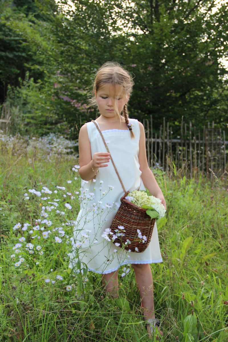 Kleid Louise 72 cm, Baumwolle, Kinderkostüm 4-10 Jahre