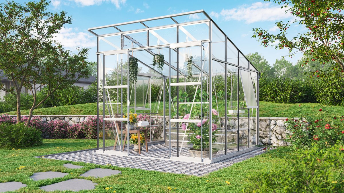 Vitavia Gewächshaus Playa 7600 ESG/HKP, alu