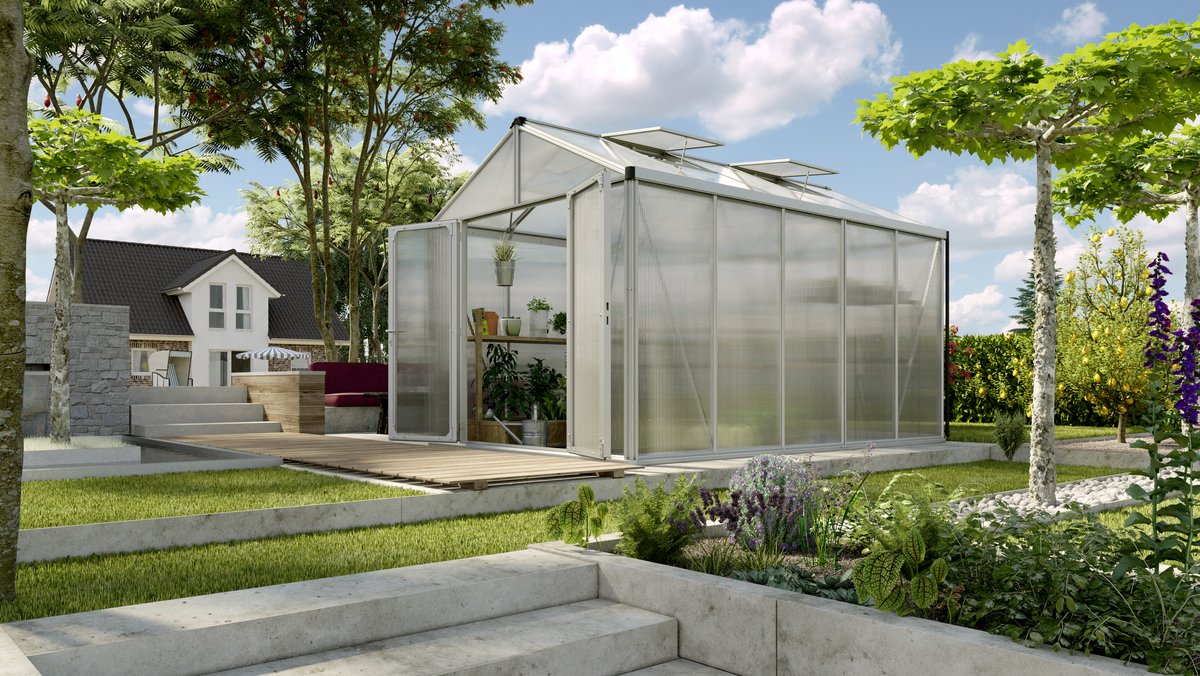 Vitavia Gewächshaus Zeus Comfort 10000 HKP 16mm