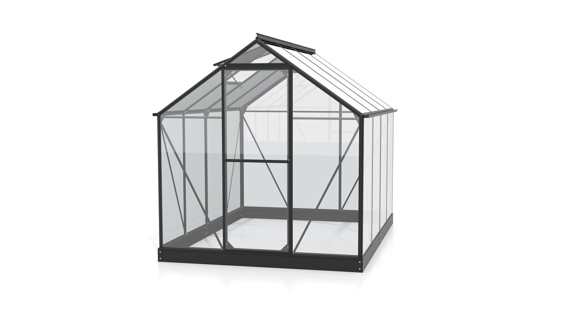 Vitavia Gewächshaus Triton 5000 ESG 3mm, schwarz