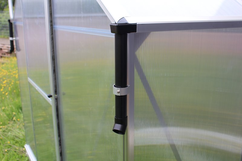 Regenfallrohr-Set PVC für Triton, 2 Regenrohre inkl. Zubehör
