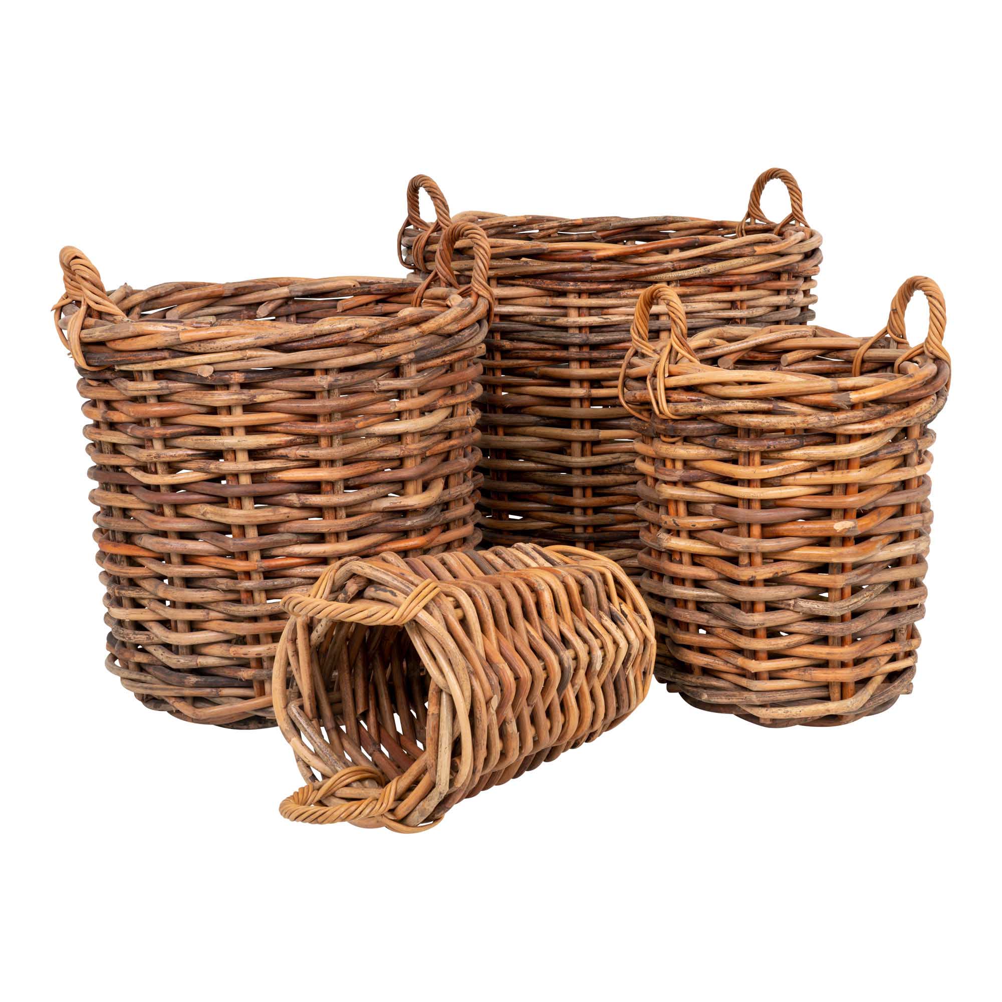 Burton Naturkorb 4er Set, Rattan