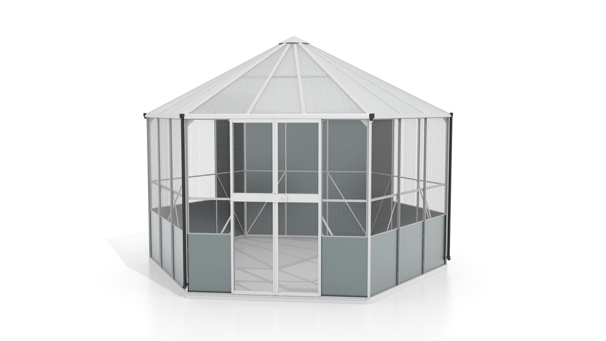 Vitavia Pavillon-Voliere Circus 9000 alu, 383x331 cm