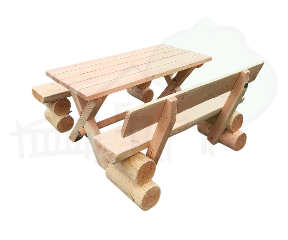 RUSTIKAL Tisch 120x75x75cm, Douglasie/Lärche
