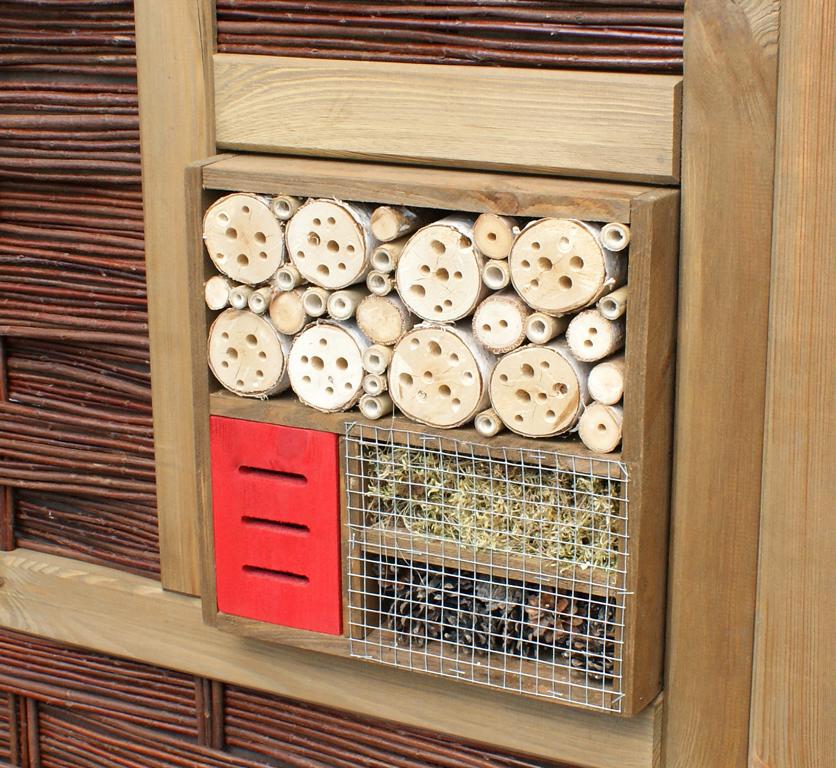 Insektenhotel / Insektenhaus für Zaunsystem Labo-3D von T&J