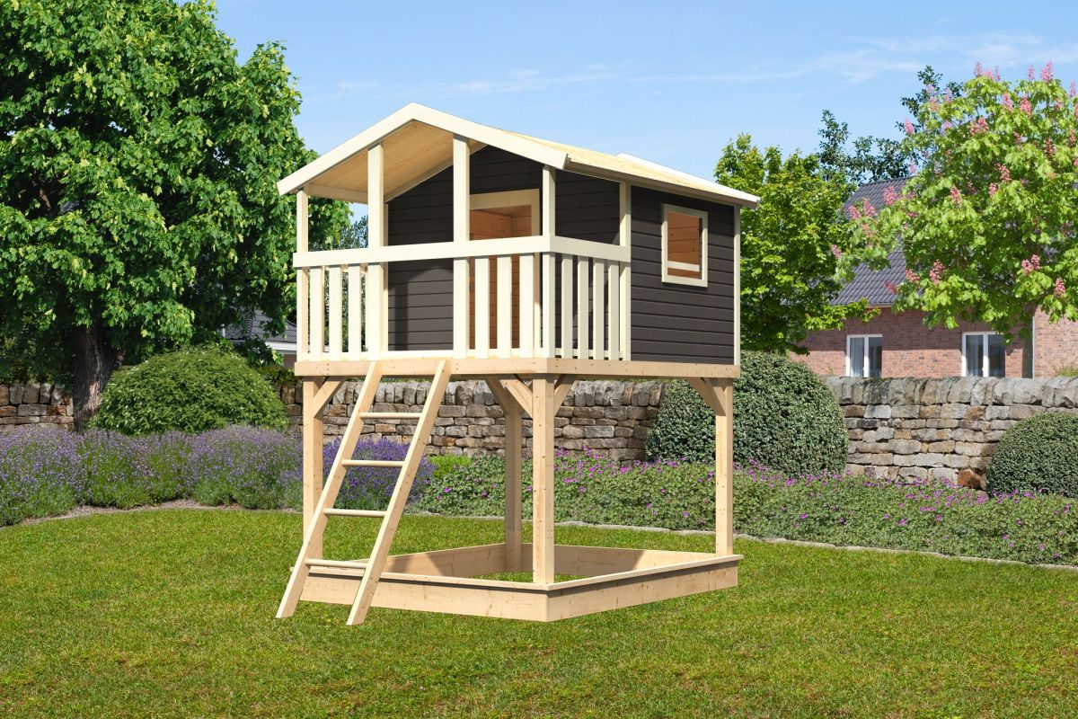 Stelzenhaus Benjamin terragrau, Karibu