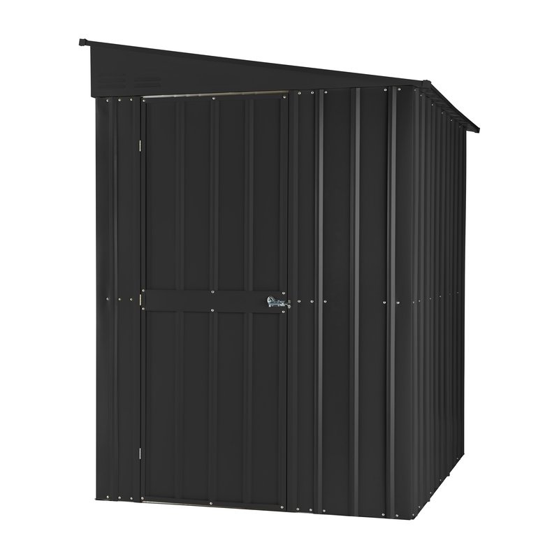 Anlehnhaus Wand-Zierde LeanTo 56, anthrazit 155 x 180 cm