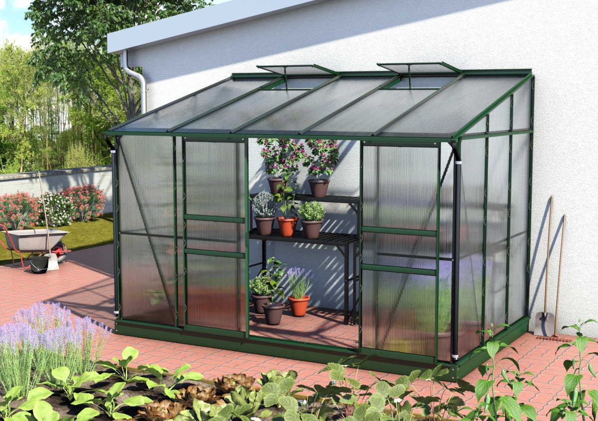 Vitavia Gewächshaus Ida 6500 HKP 6mm, smaragd