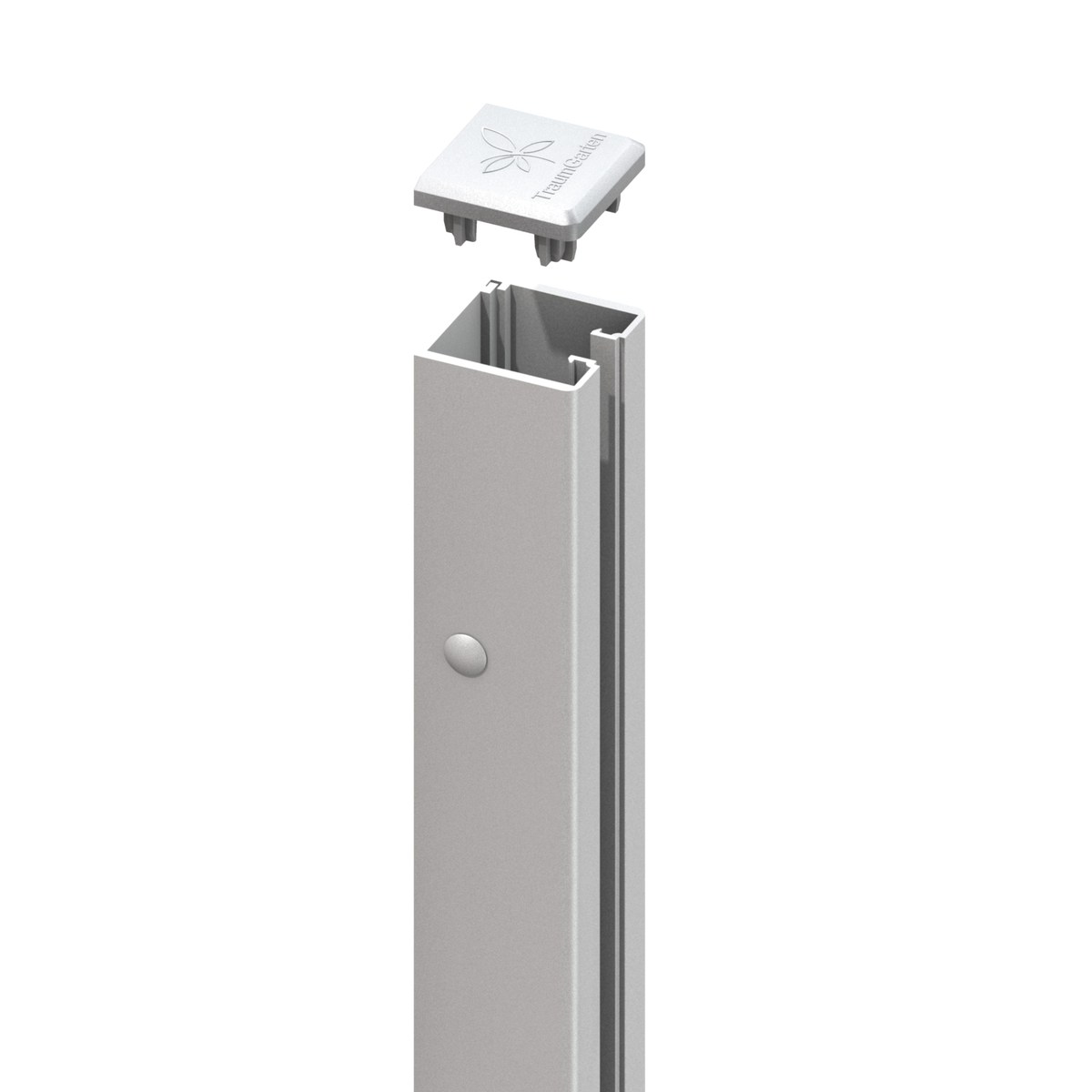 SYSTEM U-Klemmprofil 105 cm silber