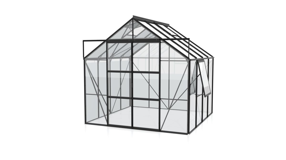 Vitavia Gewächshaus Jupiter 6700 ESG 3mm, schwarz