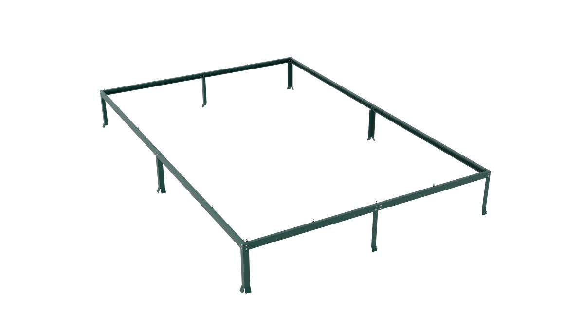 Vitavia Stahlfundamentrahmen 9000 Höhe 6 cm, smaragd