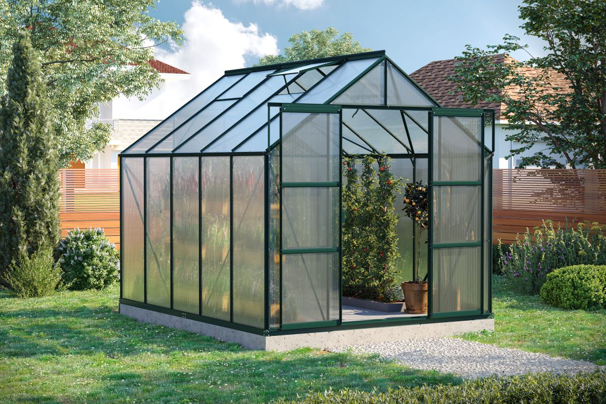 Vitavia Gewächshaus Uranus 8300 HKP 4mm, smaragd