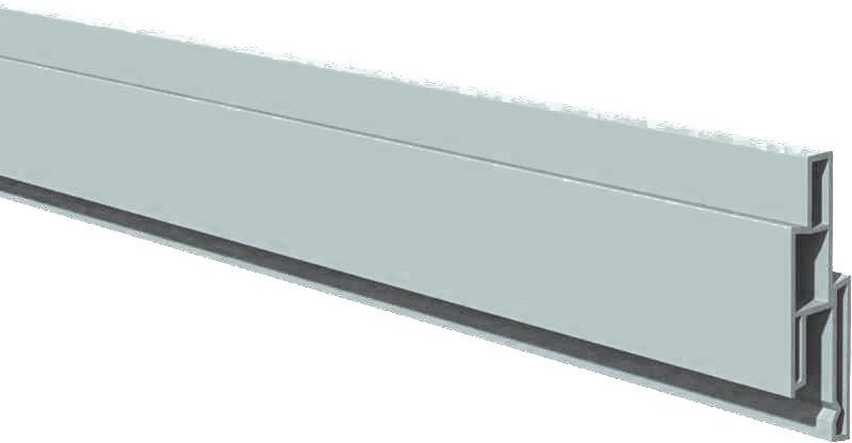 LIGHTLINE Dekorleiste silbergrau 17x25 mm, L 180cm