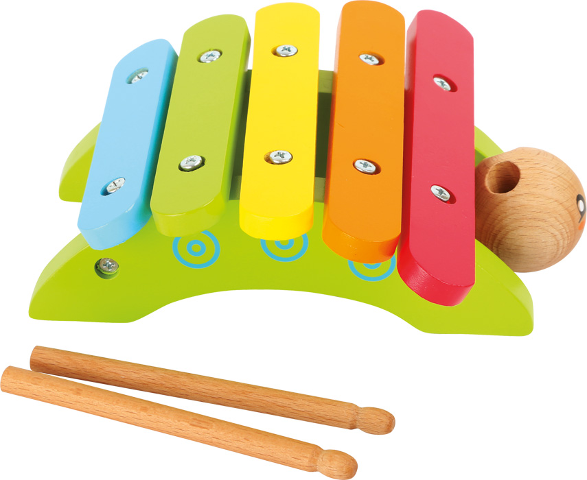 Xylophon Schnecke, Musikinstrument für Kleinkinder