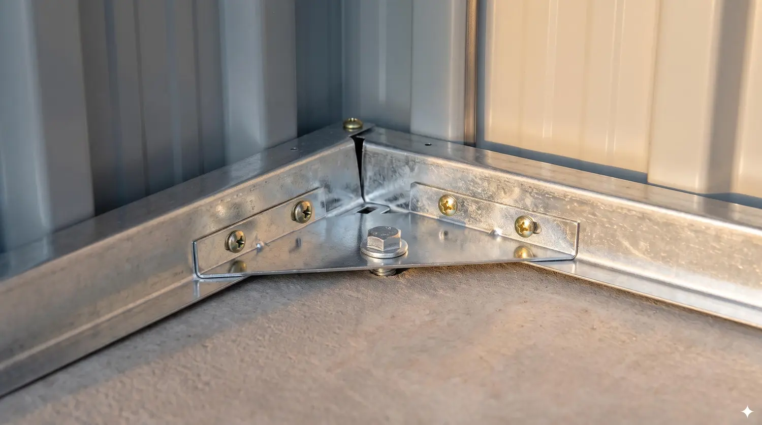 Pergart Innenankersatz zur Verstärkung des Gerätehaus-Fundaments