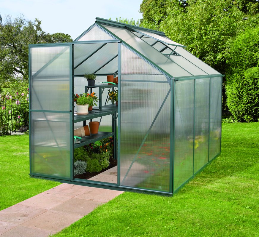 Vitavia Gewächshaus Triton 3800 HKP 6mm, smaragd